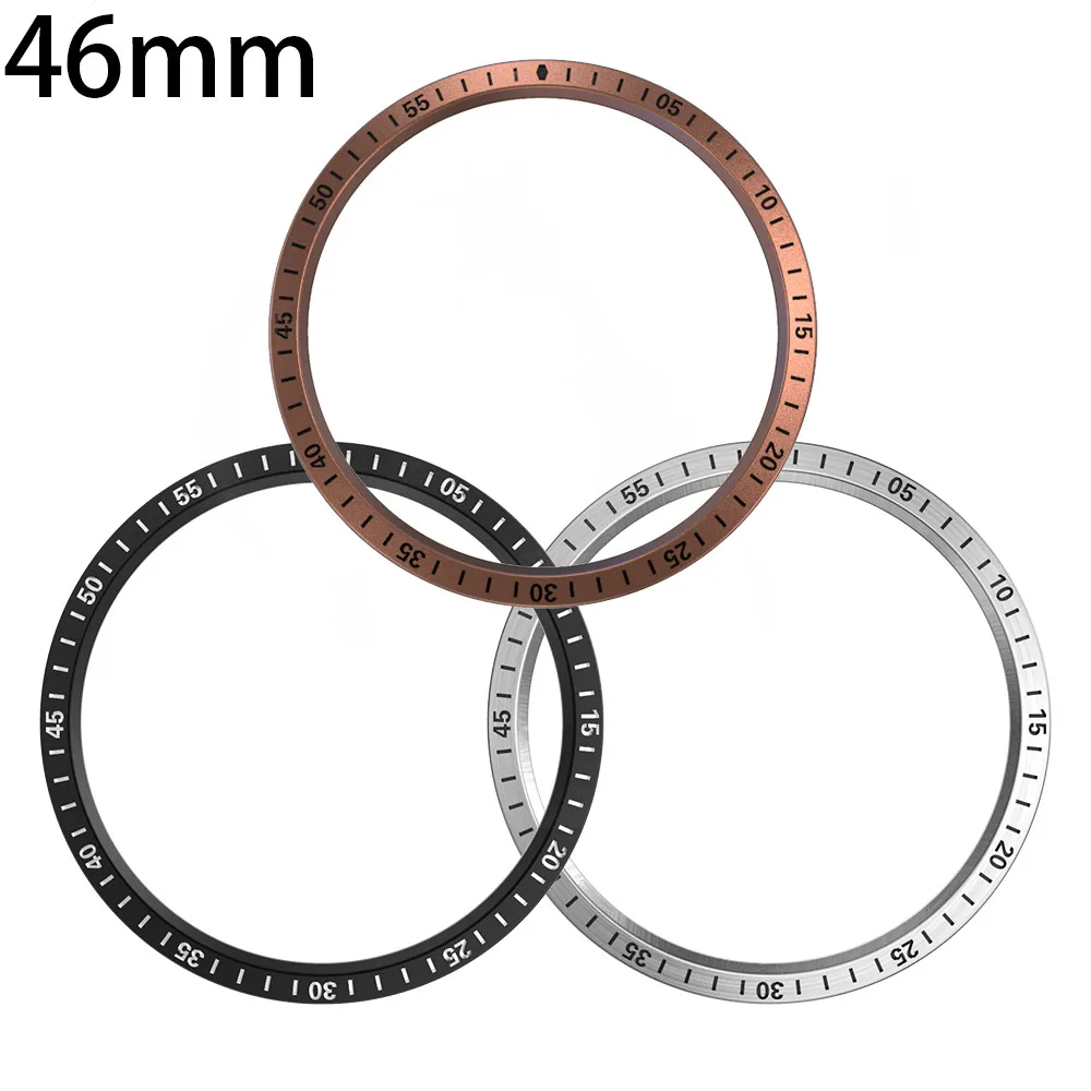 

For Samsung Gear 3 Frontier Cover Bezel Ring Steel Ring For Samsung Galaxy Watch 46mm 42mm Metal Anti Scratch Accessories