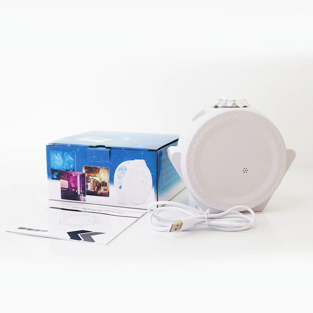 

Starry Galaxy Projector 6 Color Blueteeth USB Voice Control Music Player LED Night Light USB Charging Projection Lamp Dropship