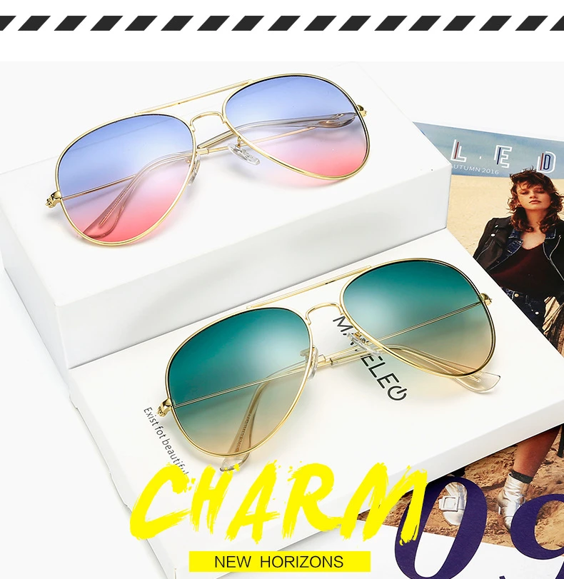 2018 Винтажные Солнцезащитные очки для женщин и мужчин женские круглые