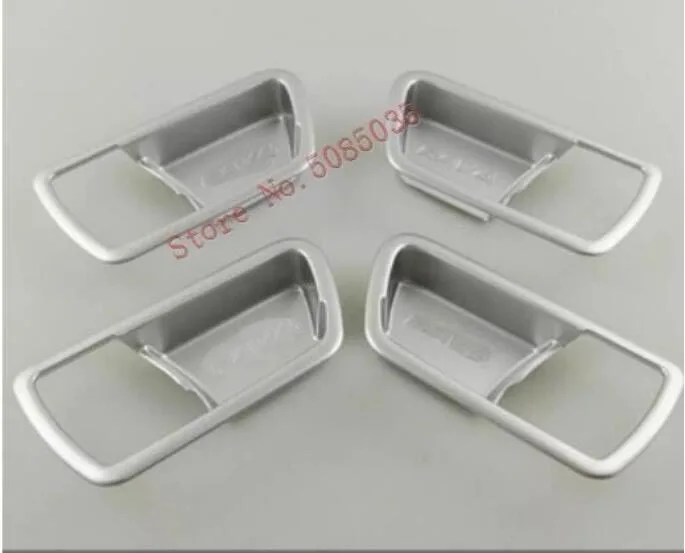 ABS внутренняя Боковая ручка двери автомобиля чаша молдинг крышка комплект