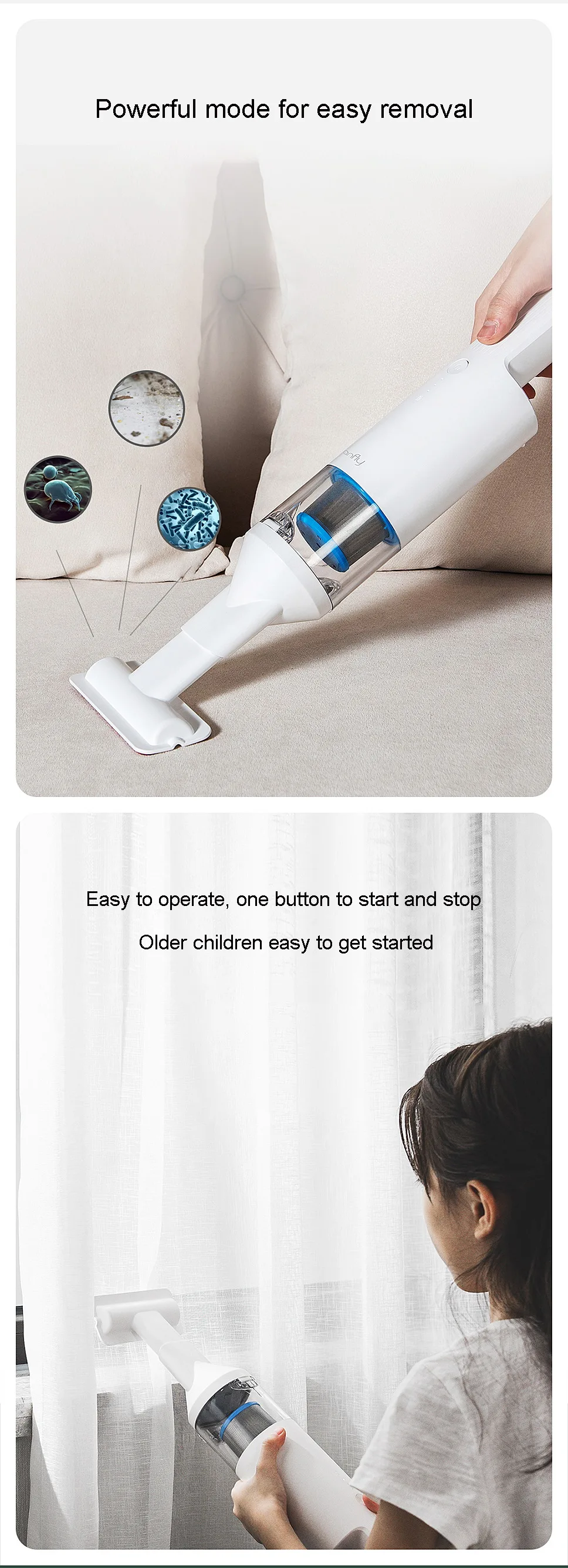 Новейший XIAOMI MIJIA Coclean пылесос 120 Вт 16800Pa 40AW Ручной беспроводной супер сильный всасывающий Пылесос без шума для дома и автомобиля