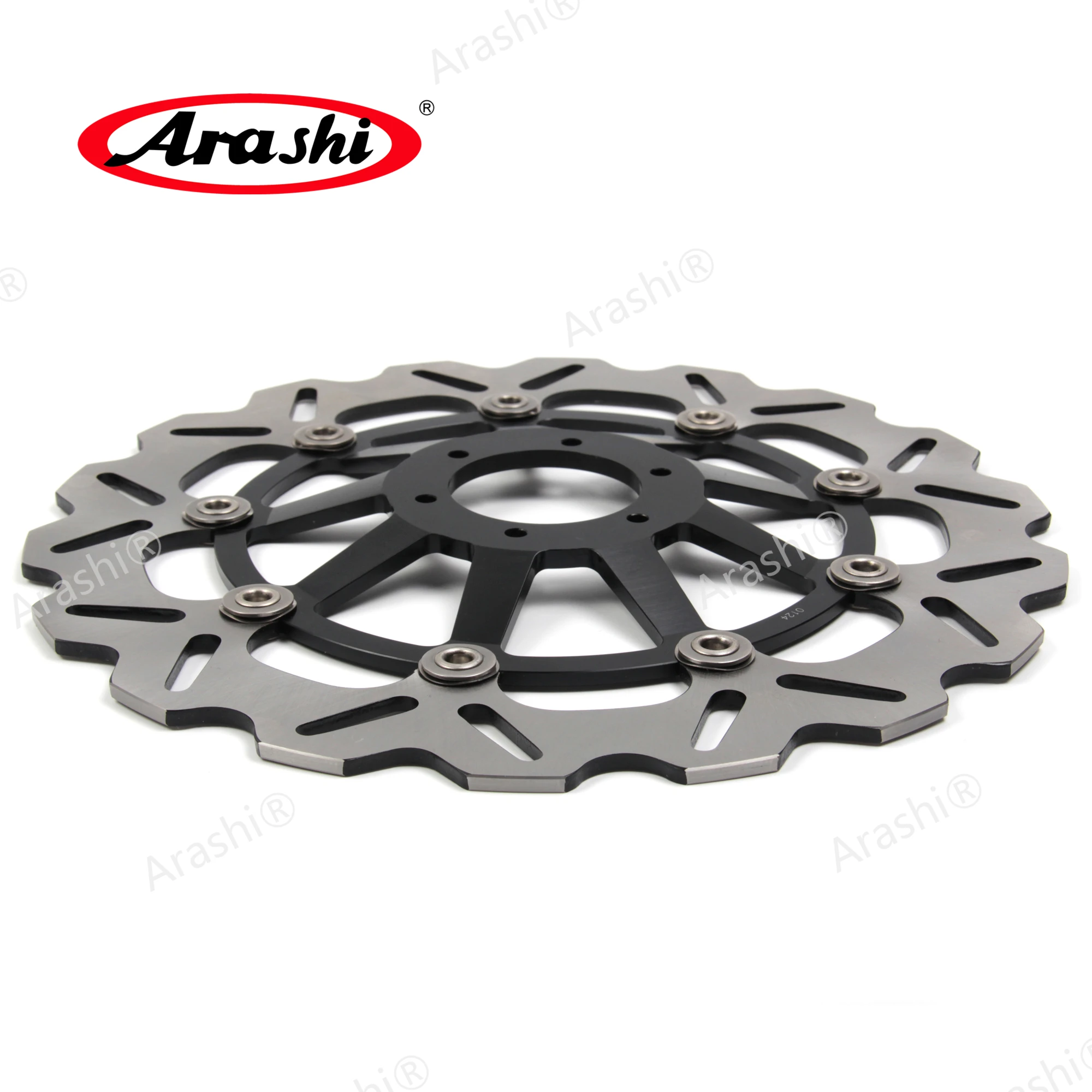 Тормозной диск ARASHI VTEC 400 для HONDA CB 1999 2000 2001 2002 2003 2004 2005 2006 2015 CB400 передняя бритья 07