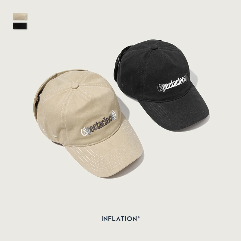 Мужская бейсболка INFLATION Повседневная Бейсболка в стиле хип хоп из 100% хлопка