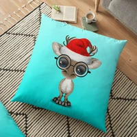 baby reindeer santa christmas cushion cover pillowcase 2020 christmas decorations for home xmas noel ornament happy new year