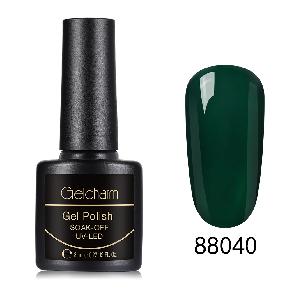 88040 Gelcharm 8 мл сменная серия Гель-лак для ногтей УФ светодиодный отмачиваемый лак для ногтей Блеск для ногтей салон маникюрный лак - Цвет: 88040
