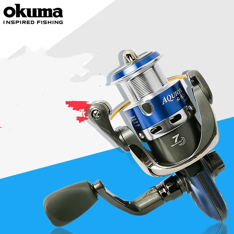 Рыболовная спиннинговая катушка Okuma 1000s-5000s рыболовная для карпа Рыболовные