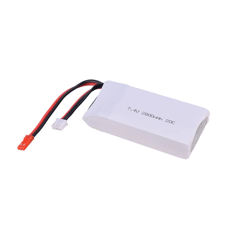 7 4 в 2800 мАч 2S 20C передатчик Lipo батарея для радио Link Le Di RC4GS RC3S пульт дистанционного