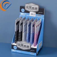 primary school students automatic pencil metal 36pcs per box writing constant mechanical pen wholesale