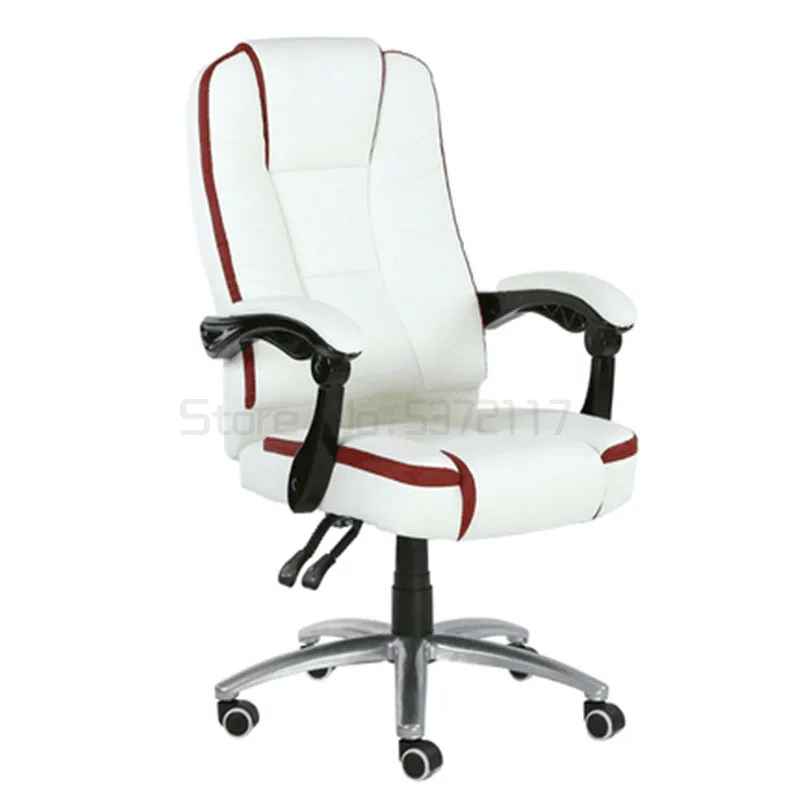 

Офисное кресло из воловьей кожи, компьютерное кресло для конференций, домашнее вращающееся кресло из искусственной кожи для подъема, офисн...