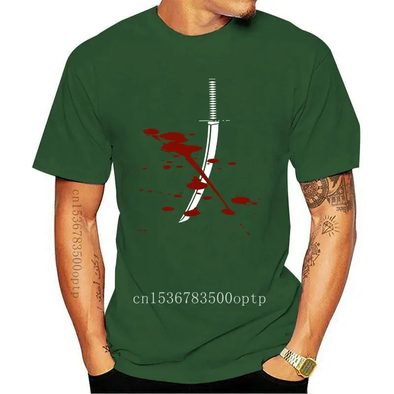 

the katana t shirt Character Short Sleeve Crew Neck Pattern Crazy Humor Summer Style Normal shirt