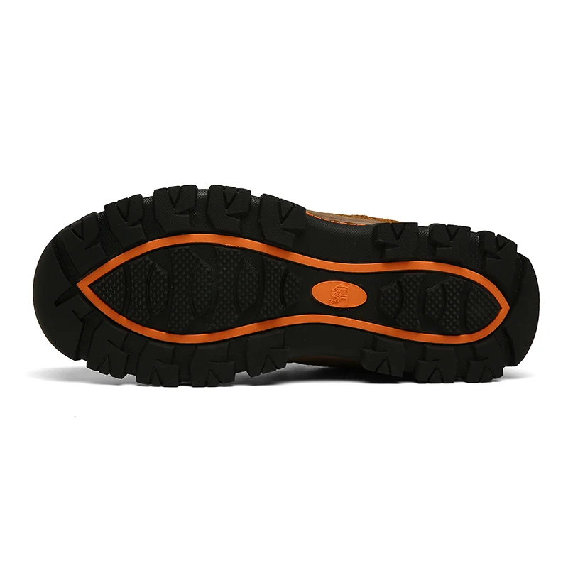 

Outdoor Men Hiking Shoes Anti-skid Climbing Sneakers Rock Climbing Sport Trekking Shoes Mountain Field Camping Shoes Leather