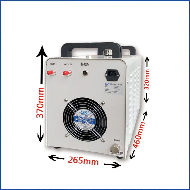 220V CW-3000 не держащий тепло промышленный охладитель воды для CNC лазерный гравер