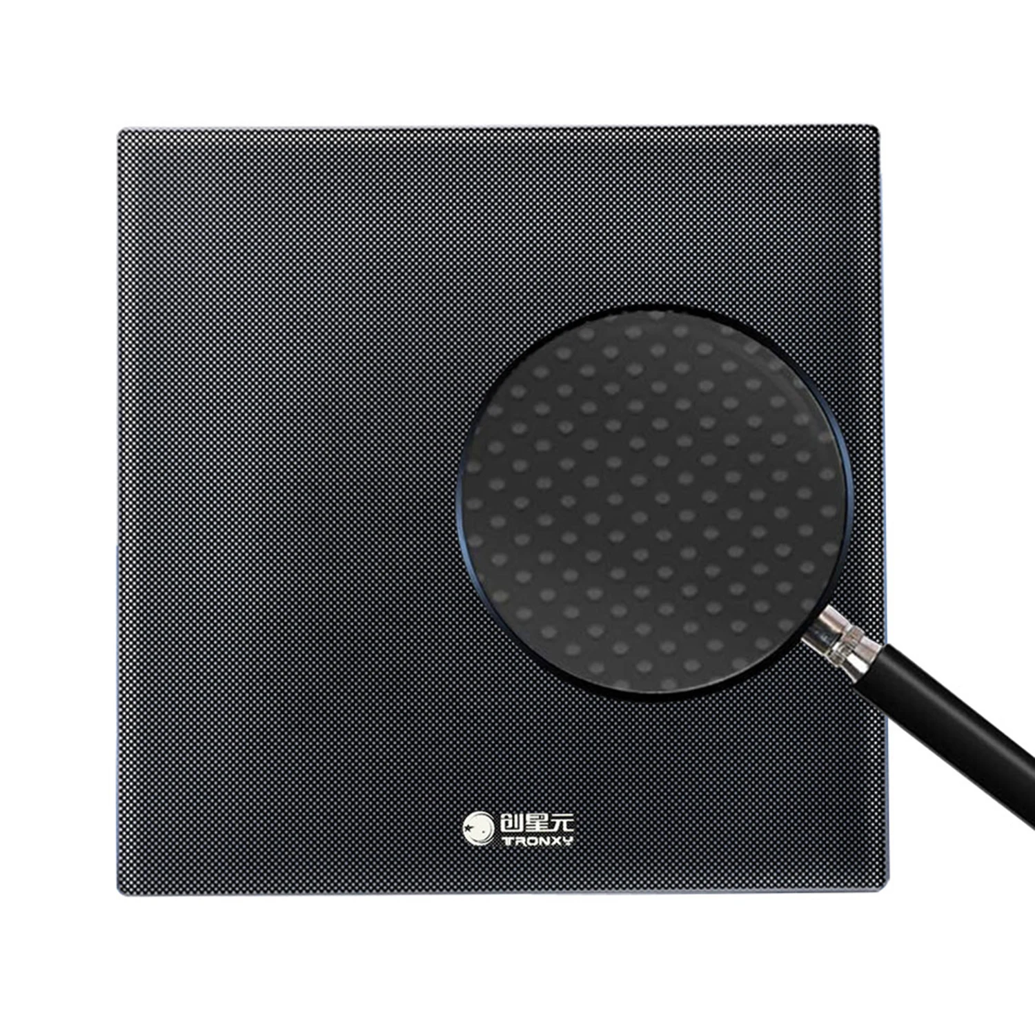 Платформа Tronxy из углеродного силикона и хрустального стекла для печатающей