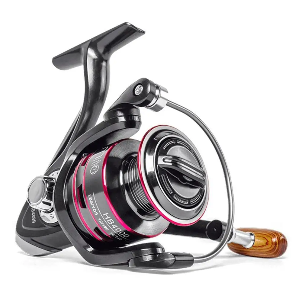 Металлическая Рыболовная катушка для спиннинга 8 кг максимальная тяга леска из