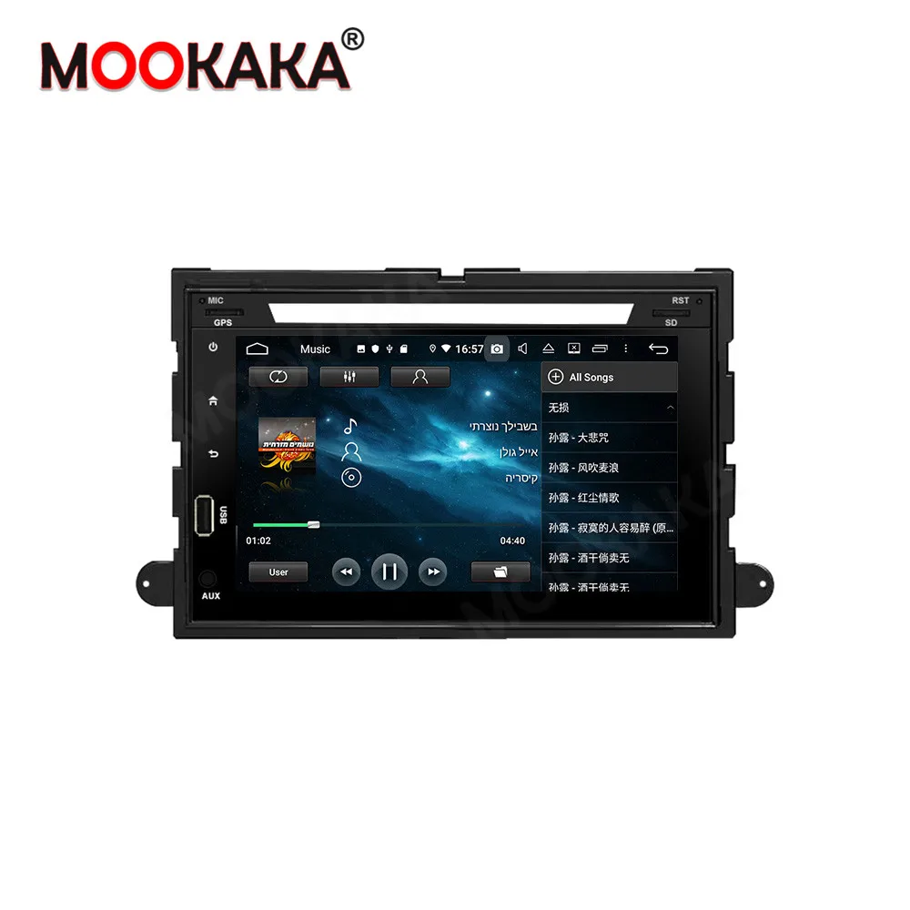 Android 10 0 Автомобильный мультимедийный GPS навигации для FORD Fusion Explorer 2006 2007 2008 2009 авто