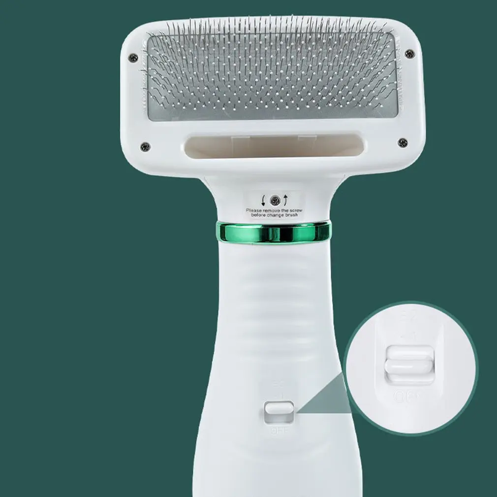 

Pet Cat And Dog Hair Dryer Hair Comb Two In One Hot Wind Portable Hair Dryer Pet Comb Brush Low Noise