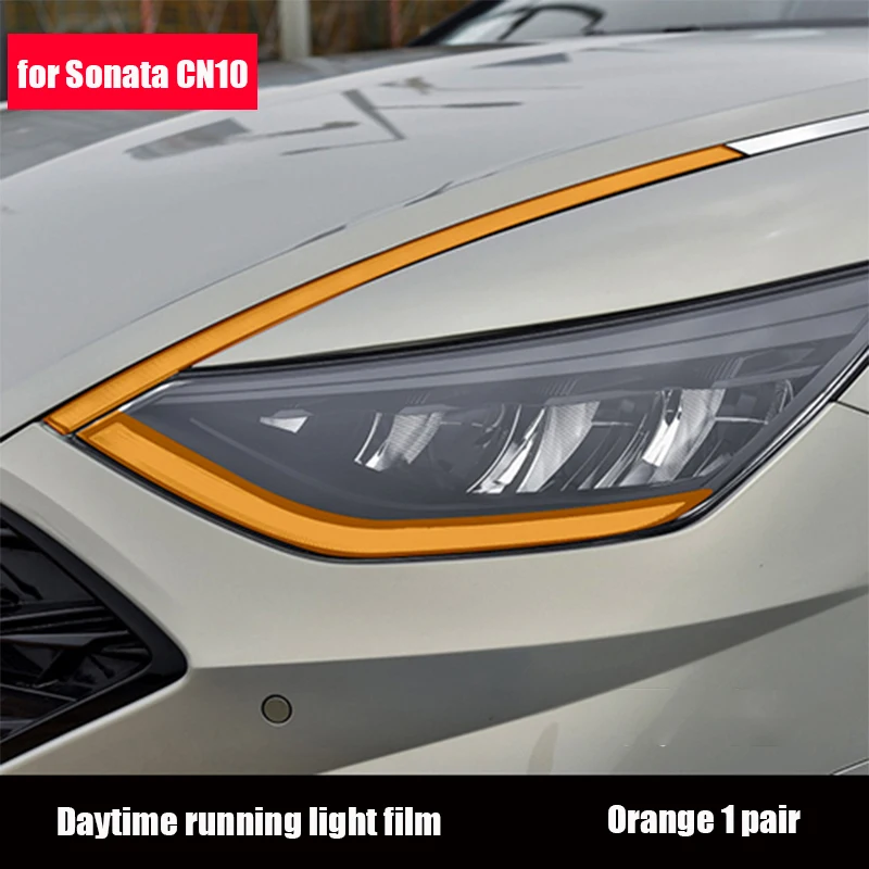 

For Hyundai Sonata CN10 2020 driving lights, car tail fog lights, rearview mirrors, turn lights, color change film decoration