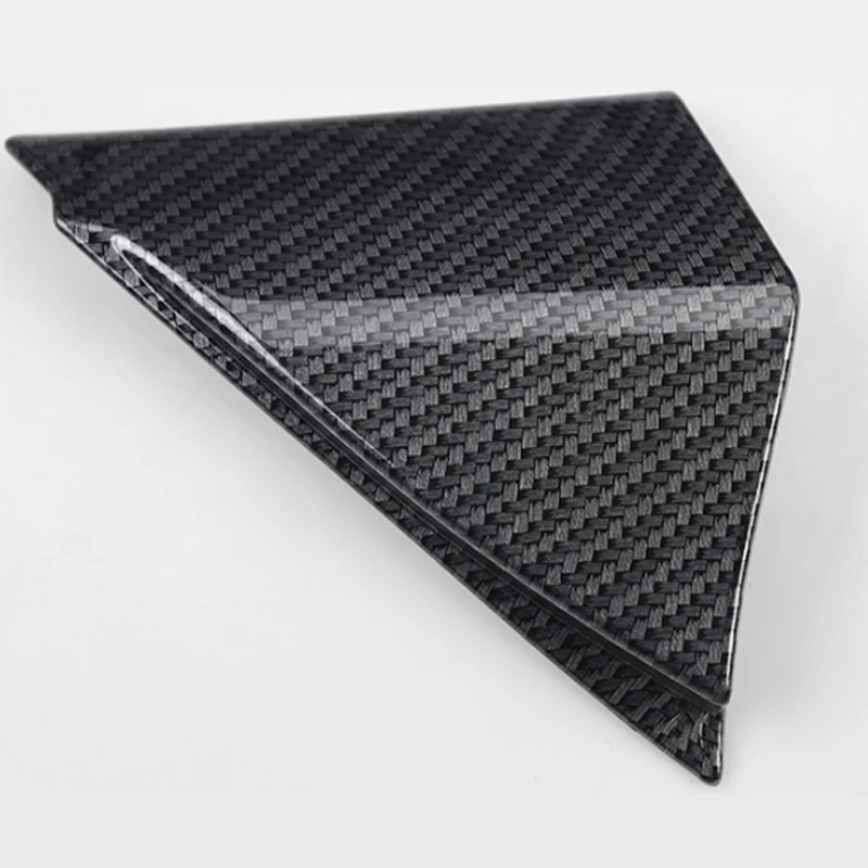 Модификации передней двери стойки углеродное волокно треугольник декоративные