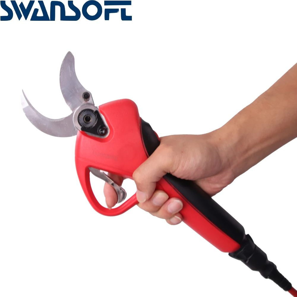 SWANSOFT 43 2 V литиевая батарея 40 мм электрические ножницы для защиты пальцев триммер