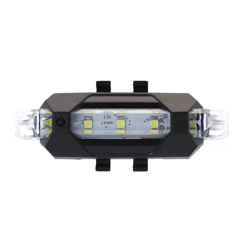 5LED велосипедный задний фонарь вспышка USB Перезаряжаемый безопасности