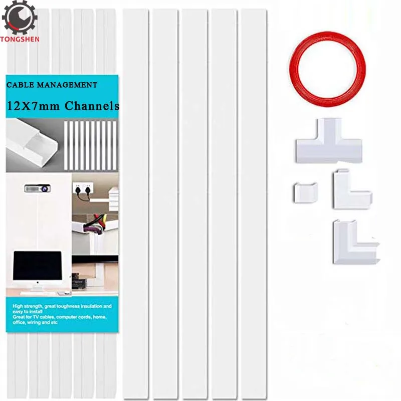 20x10 один шнур канальный консилер скрывающие кабели покрасочная Обложка кабеля
