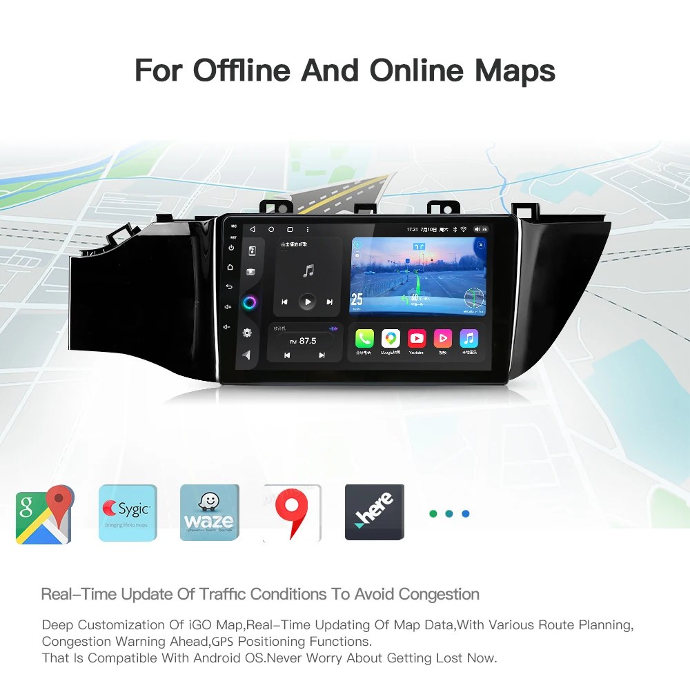 Kingchange Android 10 Автомобильный мультимедийный видеоплеер навигация для Kia RIO 4 2016 - 2019