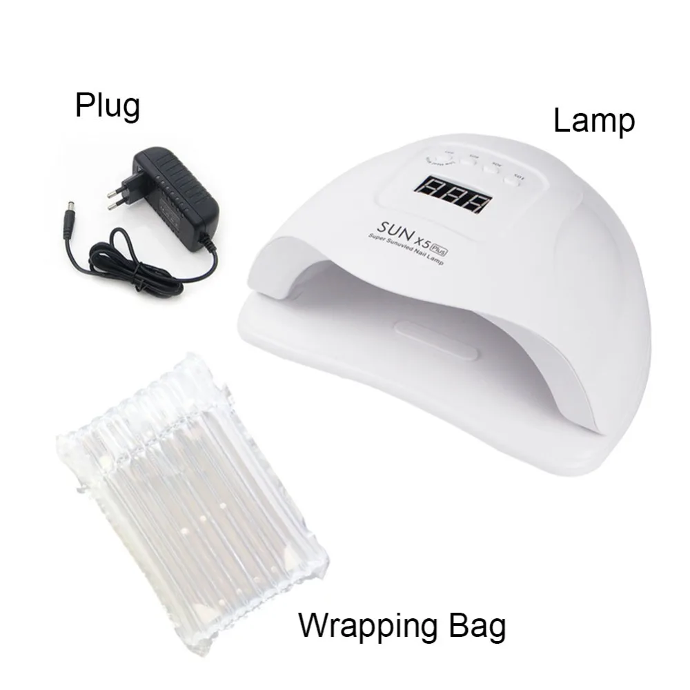 54 Вт Светодиодный светильник для ногтей Сушилка с двумя ручками 36 шт.