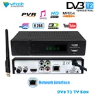 Спутниковый ресивер DVB T2 HD 1080P декодер DVB T2 h.264 Поддержка youtube usb Wi-Fi ТВ-тюнер DVB T-рецептор с ТВ-приставкой RJ45