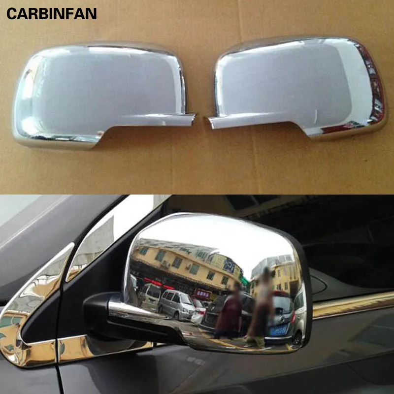 ABS заднее зеркало молдинги крышка зеркала заднего вида отделка наклейка для Dodge