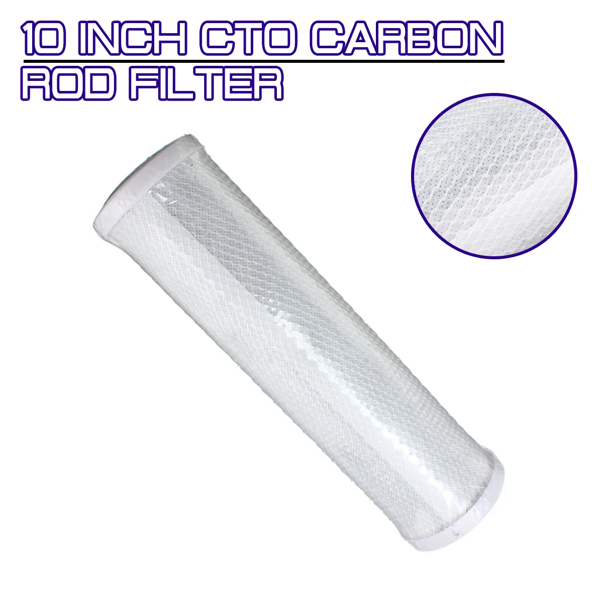 10 дюймов CTO угольный стержневой фильтр для очиститель Замена активированный