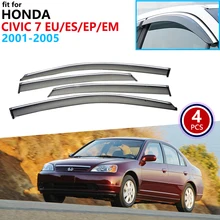 Для Honda Civic 7 EU ES EP EM 2001 2002 2003 2004 2005 оконный козырек вентиляционные