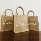 Сумка-тоут из фольги и джута на заказ, сумка-тоут в стиле ретро, пляжная сумка-тоут на заказ, свадебная Сумка-тоут, настраиваемый объект конопляной культуры