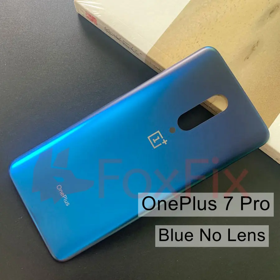 Задняя крышка OnePlus 7 Pro аккумулятора 7T корпуса чехол One Plus стеклянная панель