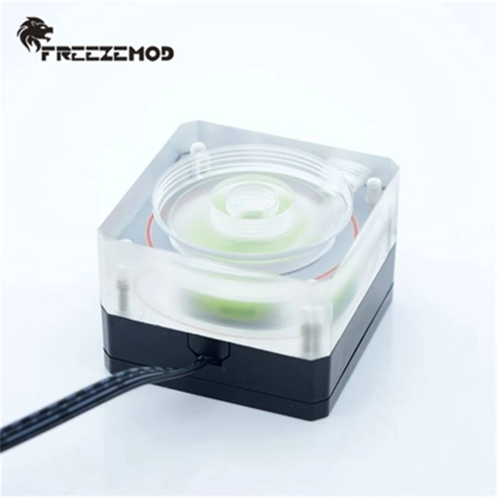 FREEZEMOD PUB SZM6 водяной насос для охладителя воды ультра тонкий PWM Скорость Управление