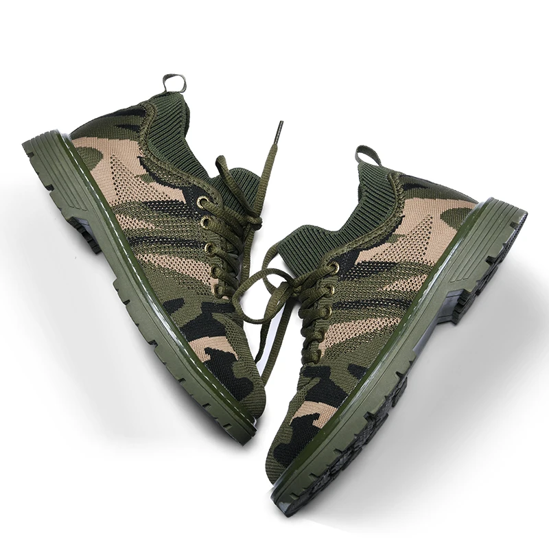 Модные камуфляжные кроссовки для женщин обувь с подошвой из вулканизированной