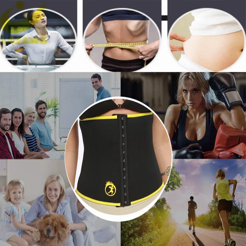 Популярный тренировочный корсет для талии LAZAWG бесшовный утягивающий триммер