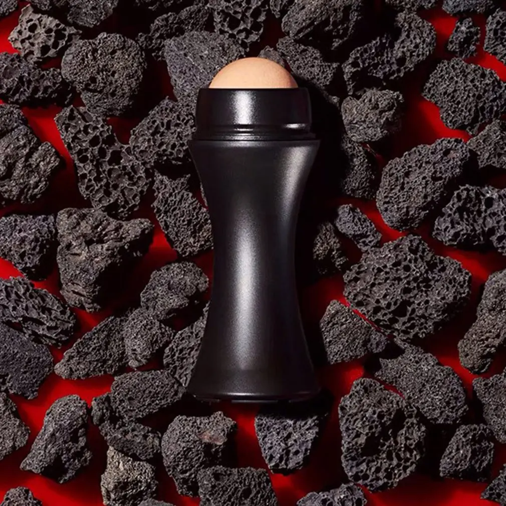 

Face Oil Absorbing Rollers Volcanic Stone Blemish Remover Face T-zone Oil Removing Rolling Stick Ball Summer Face Care