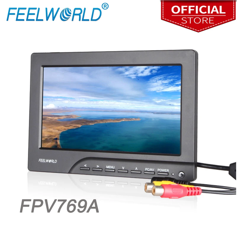 Bestellen Feelworld FPV769A 7 Zoll Hohe Brigtness HD FPV Monitor 800x480 7