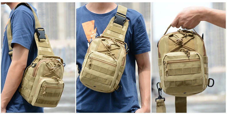 Военная Тактическая Сумка Molle, сумка на плечо, для спорта на открытом воздухе, для походов, кемпинга, рыбалки, походов, охоты, портативная дорожная сумка для инструментов