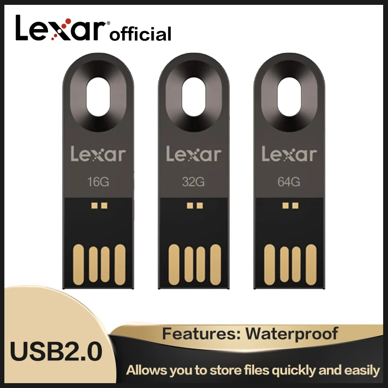 

USB-флеш-накопитель Lexar USB 2,0 M25, 16-64 Гб
