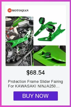 Защитная рамка слайдер обтекатель для KAWASAKI NINJA250 NINJA300 2013- NINJA 250 300 мотоциклетные защита от падения