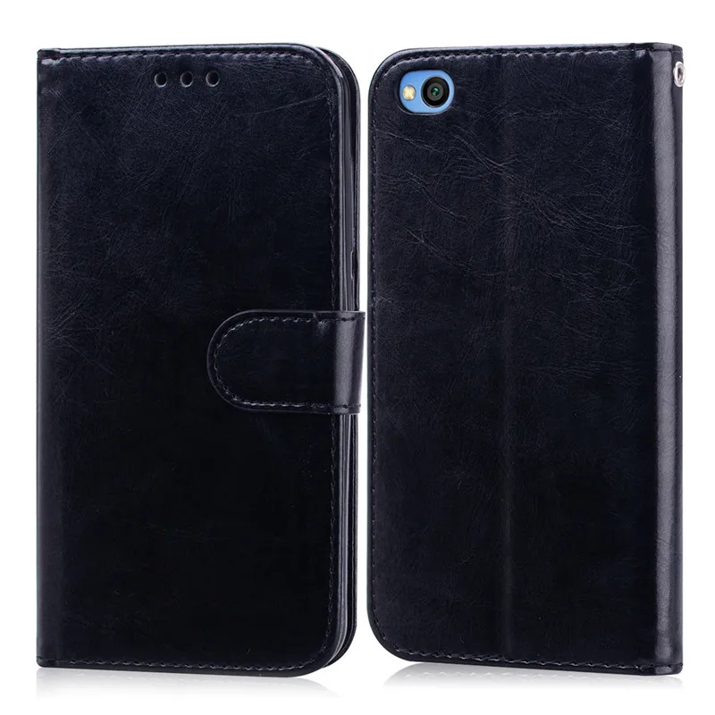 Флип чехол для Xiaomi Redmi Go роскошный защитный книжка телефона держатель карт бампер