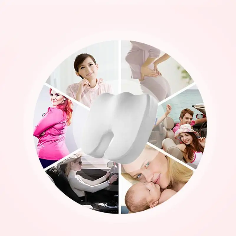 Дорожная подушка для сиденья Coccyx U-образная с эффектом памяти кресла автомобиля