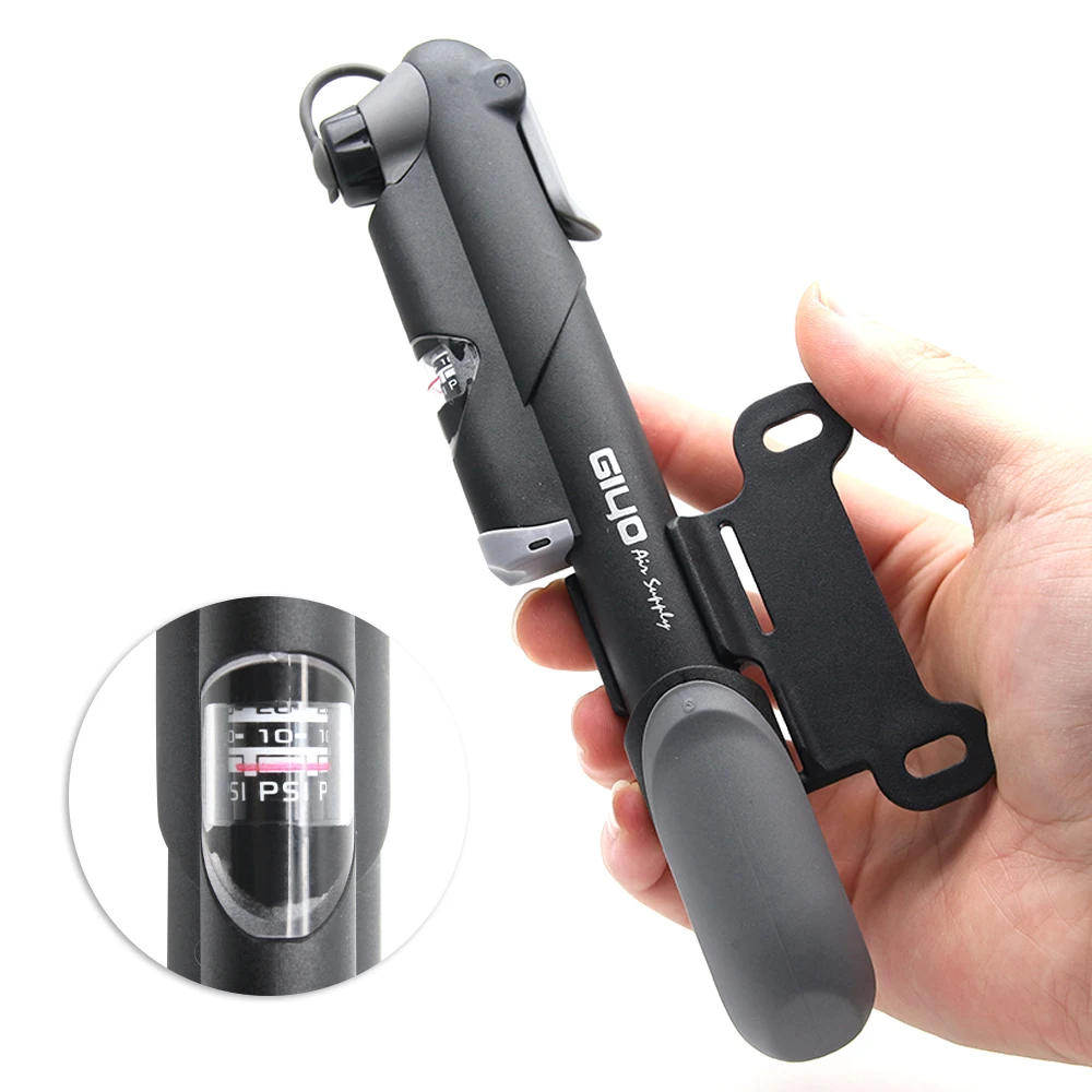 Велосипедный мини насос ручной для накачки шин велосипедный портативный