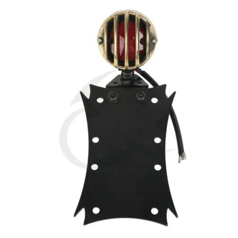 Мотоциклетный Алюминиевый задний фонарь боковое Крепление номерного знака для