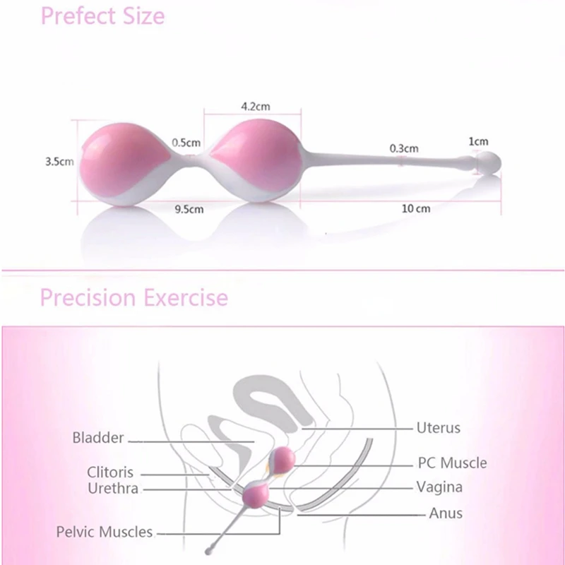 Тренировочные шарики Kegel для женщин силиконовые Бен ва Кегеля лечения тазового