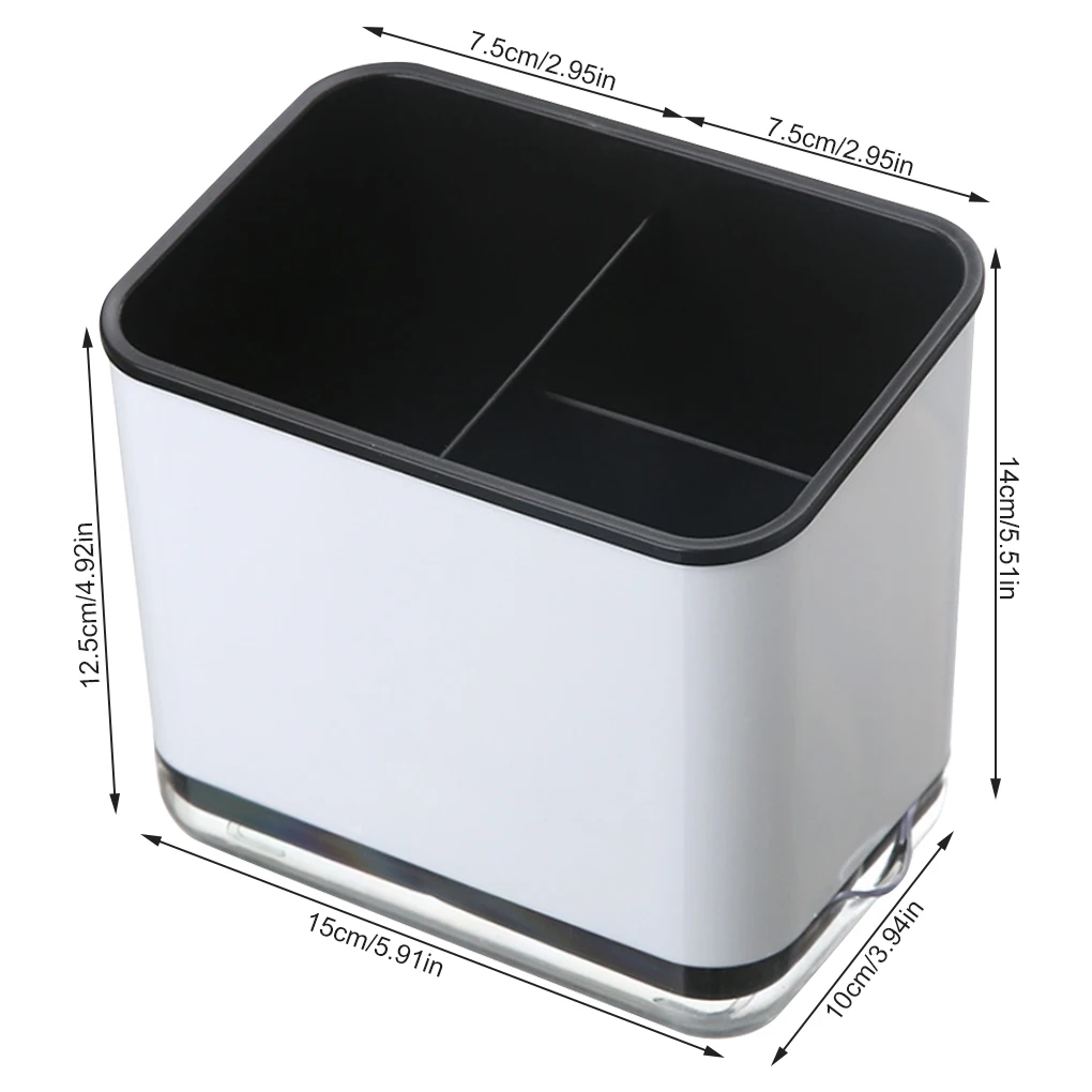 Chopstick Spoon Storage Holder Kitchen Tableware Box Plastic Cutlery Drainer Shelf Organizer | Дом и сад