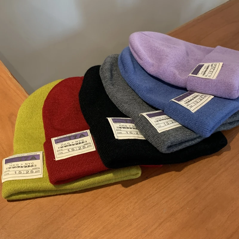 New Auutmn Winter Hats Women Solid Plain Octagonal Newsboy Cap Ladies Casual Wool Hat Warm kintting Womens Caps Fisherman