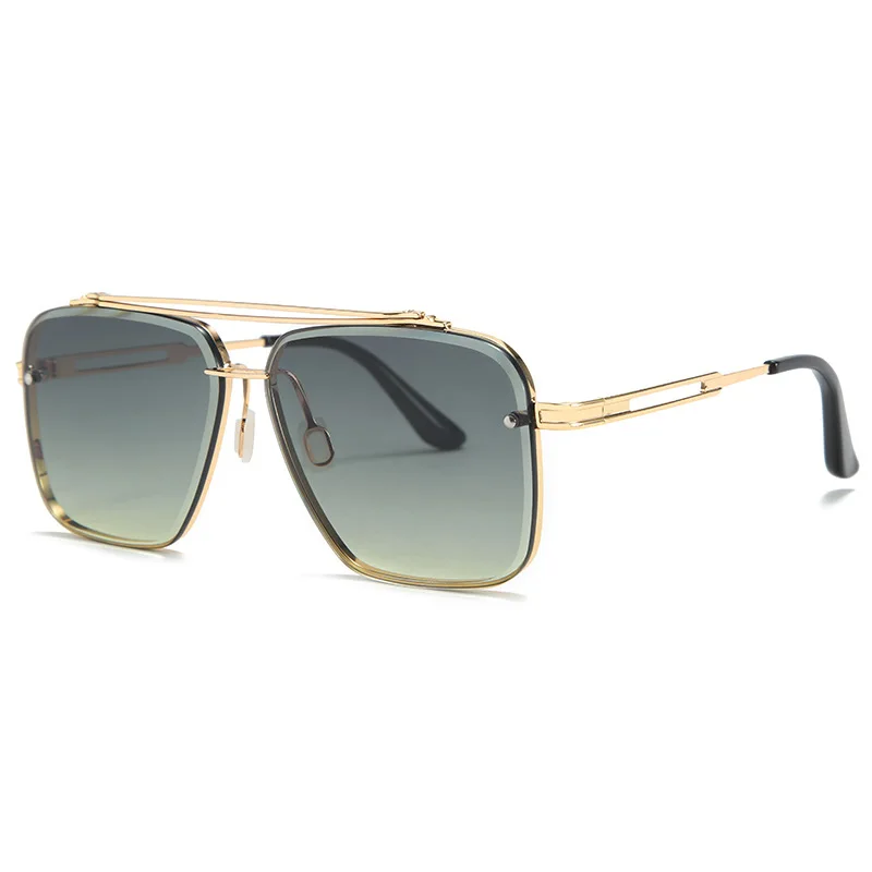 2023 New Fashion Luxury Classic Mach Six Style Gradient lens Men Sunglasses Men Vintage Brand Design Sun Glasses Oculos De Sol