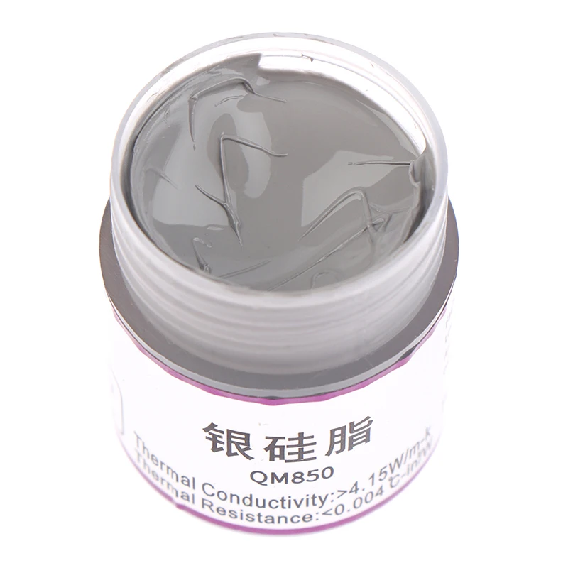 

Термопаста для процессора, графического процессора, охлаждающего вентилятора, силиконовая штукатурка, 1 шт.